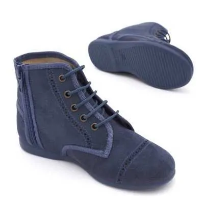 Bota Pascuala para Niña Azul hecha en España - Pasitrote 2