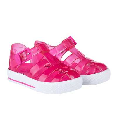 Cangrejera Igor para bebé y Niña color fucsia hecha en España - Pasitrote 2