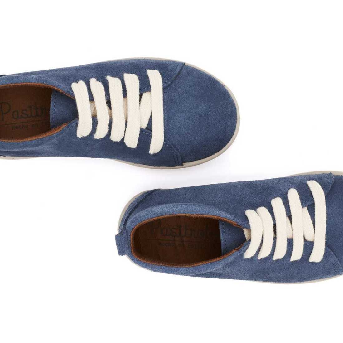 BOTAS DEPORTIVAS SERRAJE AZUL | Pasitrote