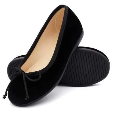 BAILARINA TERCIOPELO CLÁSICA NEGRO 2