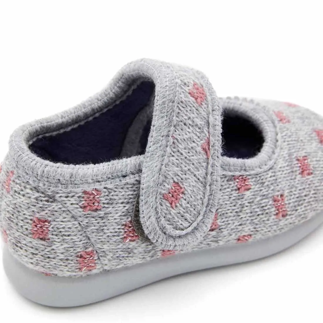 MERCEDITA CASA TIRA ADHERENTE LANA GRIS-ROSA