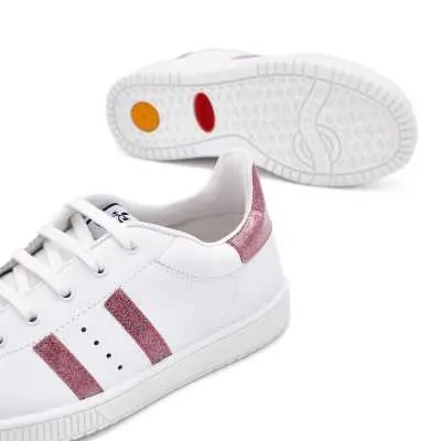 DEPORTIVA PIEL DETALLE ORO ROSA 2