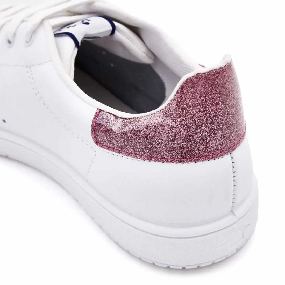DEPORTIVA PIEL DETALLE ORO ROSA