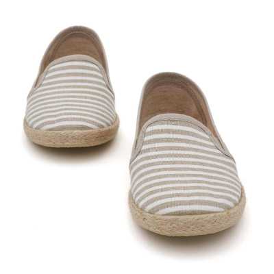 ALPARGATA YUTE RAYAS BLANCO 2