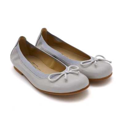 BAILARINA NIÑA PIEL CHAROL GRIS 2