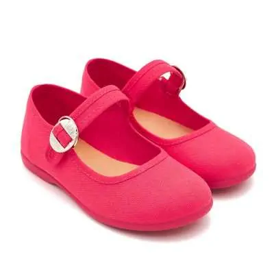 MERCEDITA NIÑA LONA HEBILLA CORAL 2