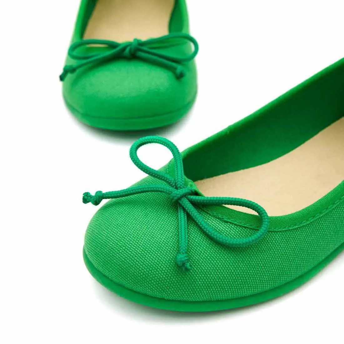 BAILARINA LONA CLÁSICA VERDE