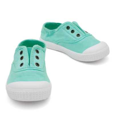 ZAPATILLA 100% ALGODÓN NIÑOS MENTA 2