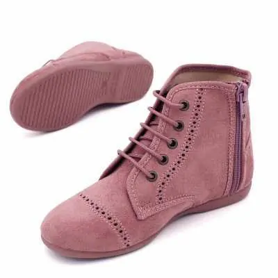 Bota Pascuala Rosa para NIña hecha en España - Pasitrote 2