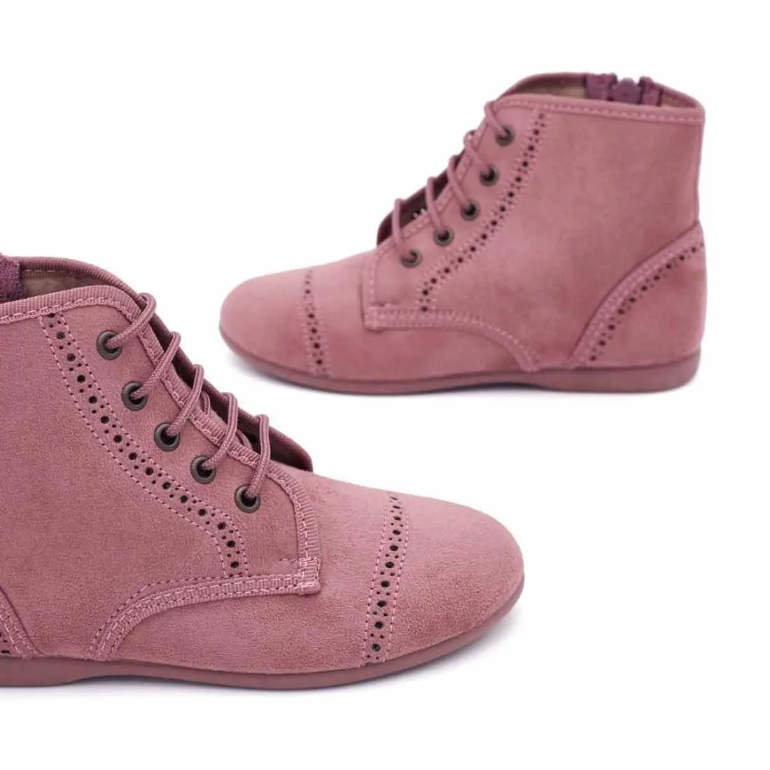 BOTÍN PICADOS ROSA