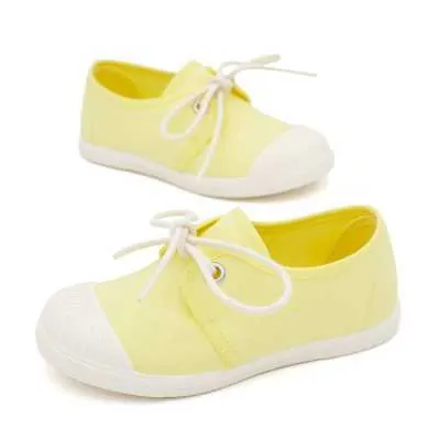 ZAPATILLA LONA NIÑA AMARILLO 2