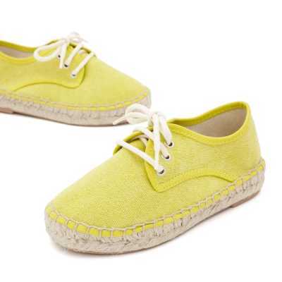 ALPARGATA BLUCHER LONA LIMÓN 2