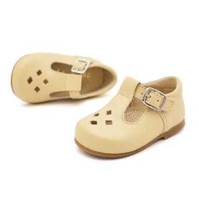 PEPITO ROMBOS PIEL VAINILLA 2