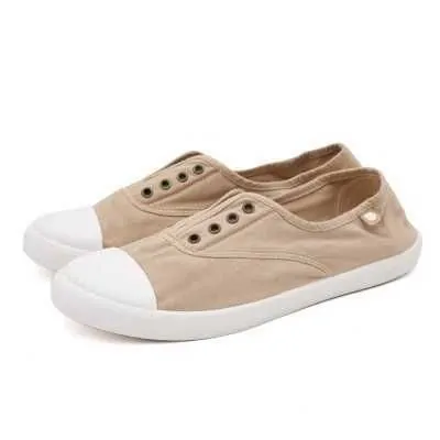 ZAPATILLA IGOR 100% ALGODÓN BEIGE 2