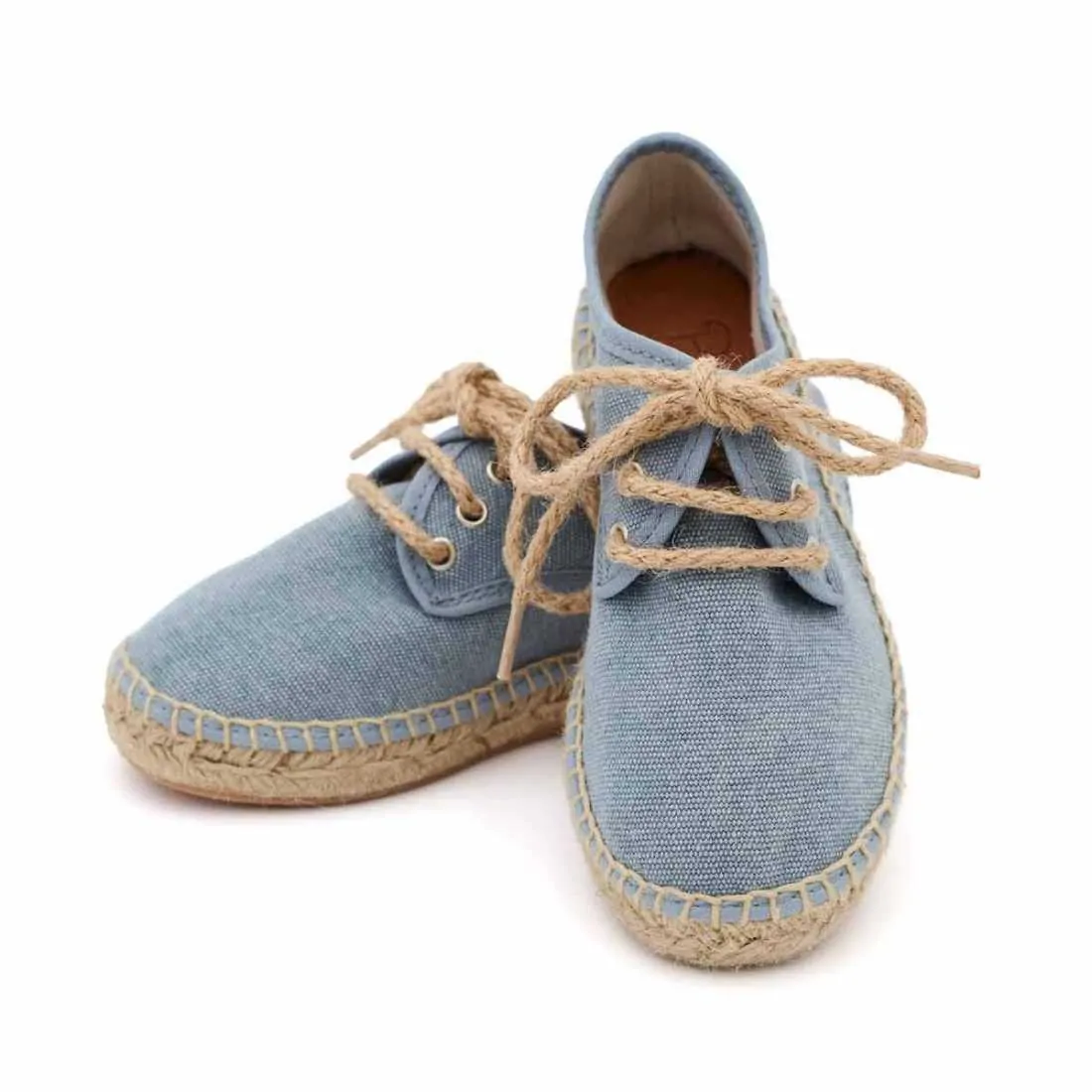 ALPARGATA BLUCHER LONA AZUL