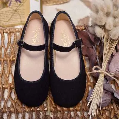 Mercedita para Niña Ante Negro 2