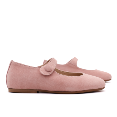Merceditas piel rosa para Niña | Pasitrote 2