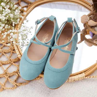 Bailarina Verde Agua para Niña de Ceremonia o Comunion 2