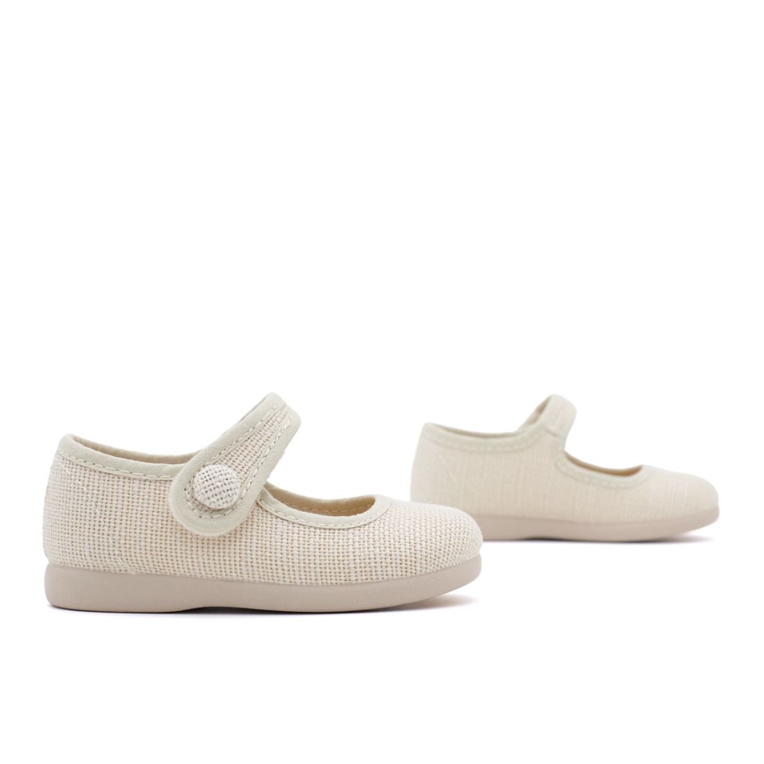 mercedita bebé lino beige