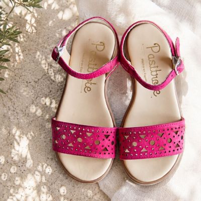 Sandalias Ante Buganvilla para niña y mujer